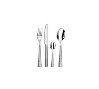 Coffret ménagère 24 pièces Quadrille Premium - - Gris - Inox
