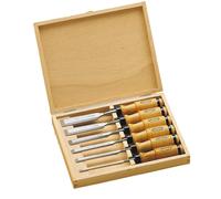 COFFRET MENUISIER SAM OUTILLAGE DE 6 CISEAUX À BOIS