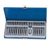 Jeu d'embouts Draper Tools Torx, multi-denture et hexagonaux, 40 pièces TX-STAR 33322