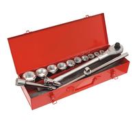 Coffret métallique de douilles 3/4' 6 pans - 14 pcs DRAKKAR TOOLS - 15133
