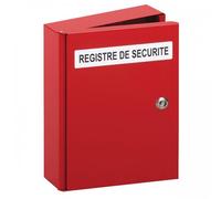 Coffret métallique pour registre de sécurité DEVISMES