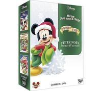 Coffret - Mickey, Noël Sous La Neige + Le Calendrier De Noël + Fêtez Noël Avec Mickey Et Ses Amis - Pack