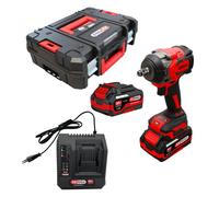 Coffret mini hocs 1/2'' 18V 850 Nm - KSTOOL - avec 2 batteries18V 4,0Ah - chargeur - coffret - 515.4710F