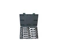 Coffret mini clé mixte réversible à cliquet GEAR plus,16 pcs - 8 à 19 mm- avec a