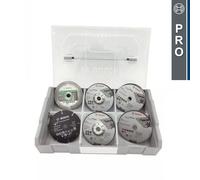 Coffret mini L-Boxx + 9 disques Ø76 mm - BOSCH - 061599764G