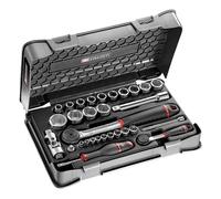 Coffret mixte liquet + douilles FACOM RS.161-1PB 1/4"et 1/2"