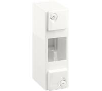 Coffret modulaire 2 modules mini rail blanc - EUROHM - 19001