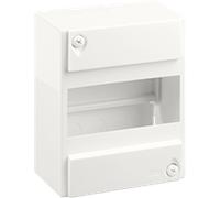 Coffret modulaire Eur'ohm mini rail 6 modules intérieur blanc - EUROHM - 19003