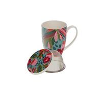 Coffret mug filtre Isaline - - Multicolore - Porcelaine