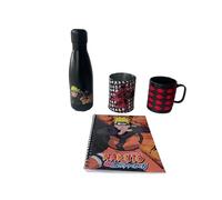 Coffret Naruto Shippuden Mug + Livre de coloriage + Gourde