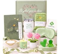 Coffret Noël Femme, Cadeau Anniversaire Femme 15 Pièces avec Gobelet en Acier Inoxydable, Carnet, Bracelet, Ajouter aux favoris et Kit Bien-Être, Idéal Cadeau de Détente pour Maman, Meilleure Amie