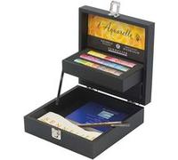 Coffret noir aquarelle - 24 demi-godets aqua extra-fine Multicolore G