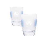 Coffret Olympique de Marseille de 2 verres à eau