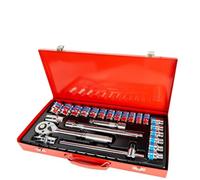 Coffret outil polyvalent Ensemble D'outils Manuels Kit D'outils Réparation Automobile Boîte À Outils Mécaniques Pour La Maison Jeu Clés À Douille Kit À Cliquet 24 Pièces
