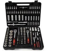 Coffret outil polyvalent Jeu De Douilles Pour Outils De Réparation Automobile liquet Kit De À Cliquet Outils Manuels Boîte À Outils 171 Pièces