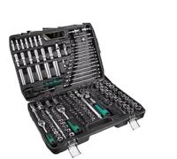 Coffret outil polyvalent Jeu D'outils Mécaniques 227 Pièces Jeux De Clés À Douille 1/4 "3/8" 1/2 "avec ouille Kit D'outils De Pour Réparation Automobile