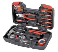 Coffret Outillage 40 Pièces - Assortiment Complet en Valisette - Outils Pratiques pour Bricolage - D-Work