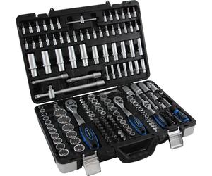 Coffret outillage cliquets et douilles 12 pans TOOLATELIER 171 pièces