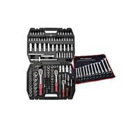 Coffret Outils Kraft Muller CRV 171 pièces Douilles, Cliquets, 12 clés FLEX, haute qualité, chrome vanadium