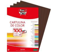 Coffret papier dessin A4 - Marron