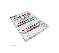 PEBEO Set Peintures Acrylique + Pinceau - 30 x 20 ml
