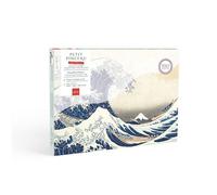 Coffret Peinture au numéro La Petite Epicerie Gouache Petit Pinceau La grande Vague de Kanagawa Katsushika Hokusai