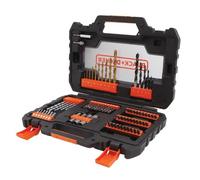 Coffret perçage vissage - BLACK+DECKER - A7231-XJ - 76 Accessoires - forets, douilles, embouts