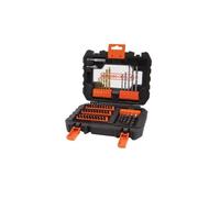 Coffret perçage vissage - BLACK+DECKER - A7232-XJ - 50 Accessoires - Forets, Embouts, Fraise