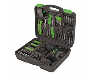 Coffret perceuse-visseuse 12 volt 1,3 ah 1 batterie lithium