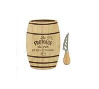 Coffret petite planche à découper tonneau