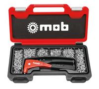 Coffret pince à riveter + 500 rivets Mob 9350005001