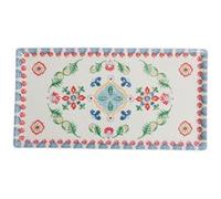 Coffret plat rectangulaire Donna - Amadeus - Blanc - Porcelaine Blanc G