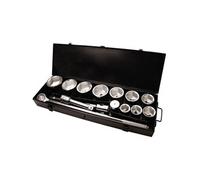coffret poids lourds carre 1 pouce - douilles 6 pans 36 a 80 mm -