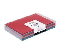 Coffret Pollen de 20 enveloppes C6 (114x162mm) + 20 cartes simples 110x155mm - Noël traditionnel - Assortiment