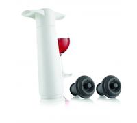 Coffret pompe à vide + 2 bouchons blanc - 09812606 - Wine Saver - VACU VIN