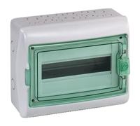 Coffret pour appareillage modulaire Mureva Schneider Electric - 1 rangée - 12 modules - IP65 - En saillie