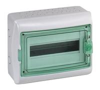 Coffret pour appareillage modulaire Mureva Schneider Electric - 1 rangée - 18 modules - IP65 - En saillie