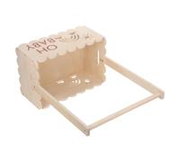 Coffret Présent Baby Shower en Bois Beige Cintre Intégré | Compartiments Modulaires, Base Antidérapante, Surface Lisse sans Échardes, pour Table à Soins et Salle de Bain