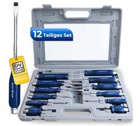 Coffret PRO 12 pièces tournevis en acier chrome vanadium