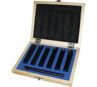 Coffret PRO 7 outils de tournage métal TCT 12 mm