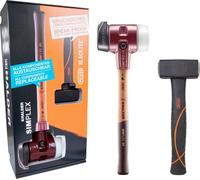 Coffret promotionnel "Dreamteam Bau", marteau de protection SIMPLEX D80, composition en caoutchouc avec pied / superplastique et massette PICARD BlackTecÂ® | 3027s023