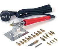 Coffret Pyrograveur Complet ROTHENBERGER, Rouge, Avec Accessoires, Pour Bois, Cuir, Liège