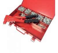 Coffret rivets aveugles - multi-serrages - alu - avec pince - Gomulti DEGOMETAL