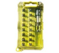Coffret RYOBI 17 accessoires de vissage couleur RAK17SDC G