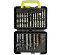 Ryobi Coffret RAK60DDF – 60 mèches hexagonales 1/4" pour perçage et vissage