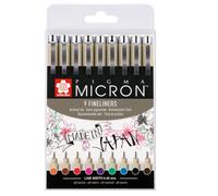 Coffret Sakura Pigma Micron 05 - 9 x 0,45 mm - 9 couleurs