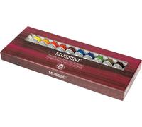 Coffret Schmincke MUSSINI, 12 tubes de 15 ml de peintures à l'huile à base de résine de qualité artistique supérieure 70 012 097