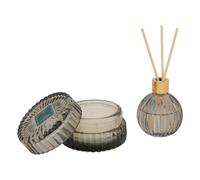 Coffret Senteur 2 Pièces Albie 8cm Bois de Oud