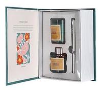 HOME DECO FACTORY - BO0159 Calendrier de l'Avent Bougies Parfumées 24 Jours - Parfum Gingembre, Élégant et Festif, Décoration Maison, 214x305x12 cm, Marron Rouge