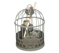Coffret Senteur Wonderly Cage en métal Diffuseur de Parfum avec bâtonnets et Bougie - Atmosphera